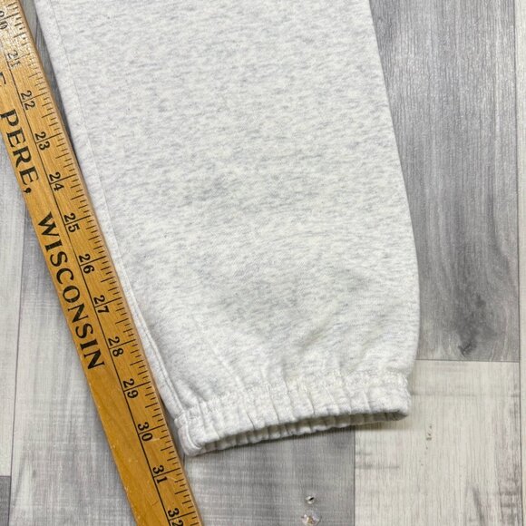 ✅Mens M Essentials Fear of God Gray/Light Oatmeal Sweatpants Joggers Drawstring - Picture 8 of 10